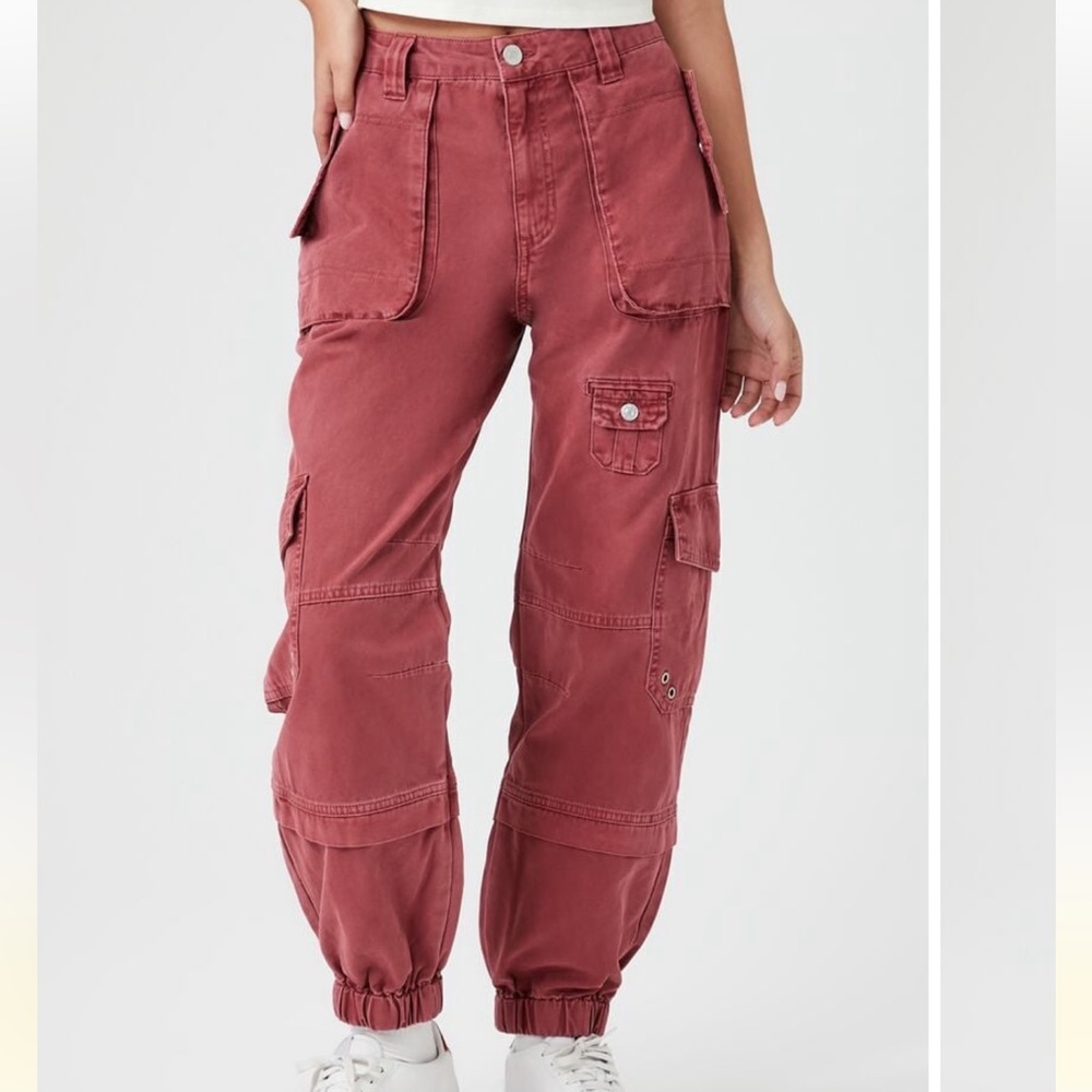 Cotton Cargo Joggers - Picture 2 of 6